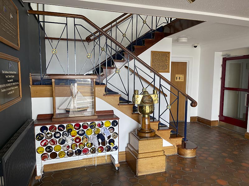 RWYC Clubhouse Stairway